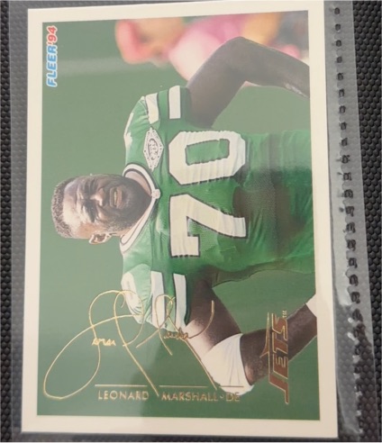 1994 Fleer #360 Leonard Marshall — front