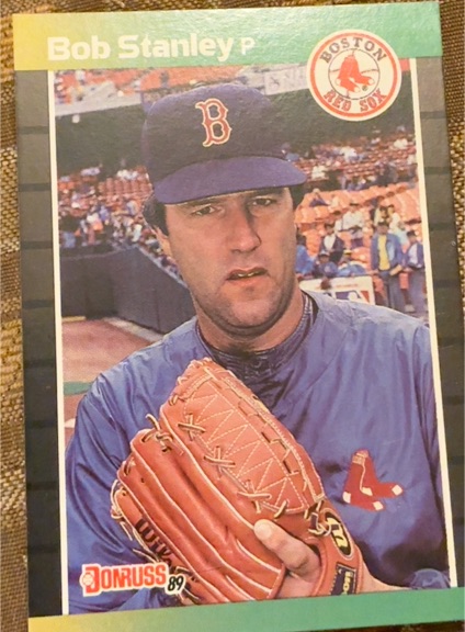 1989 Donruss #421 Bob Stanley Boston Red Sox — front