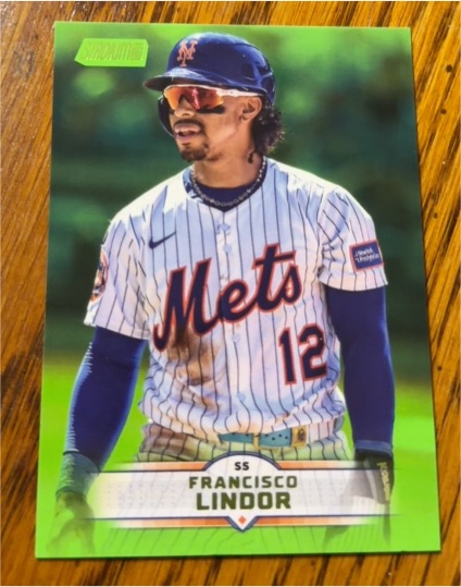 2025 Topps Stadium Club #181 Francisco Lindor — front