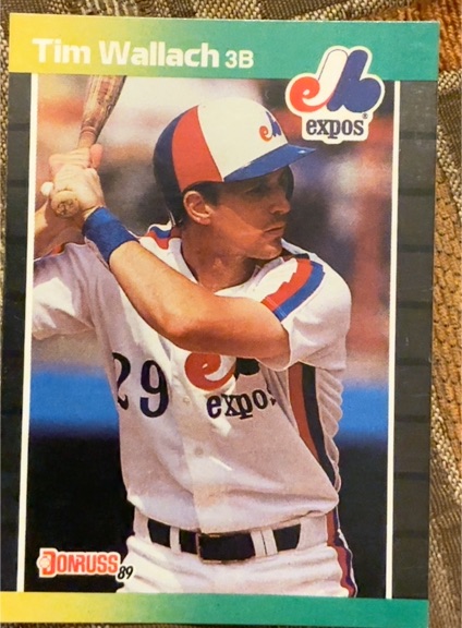 1989 Donruss #156 Tim Wallach — front