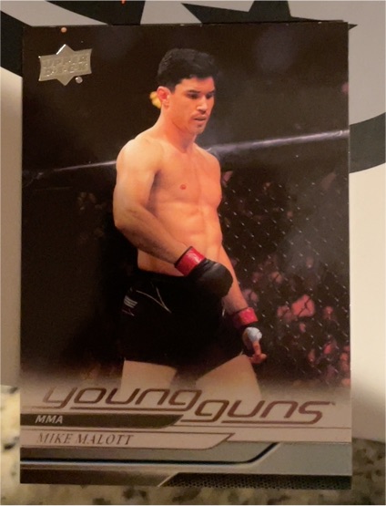 2025 Upper Deck Goodwin Champions #YG-36 Mike Malott Young Guns — front