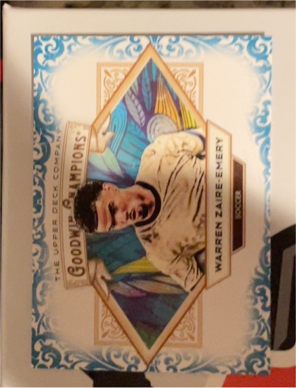 2025 Upper Deck Goodwin Champions #91 Warren Zaire-Emery — front