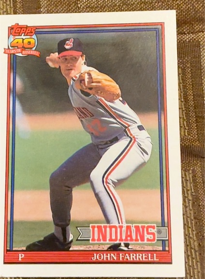 1991 Topps #664 John Farrell — front