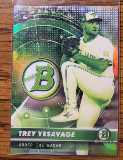 2026 Bowman Chrome #UR-15 Trey Yesavage Under The Radar — front