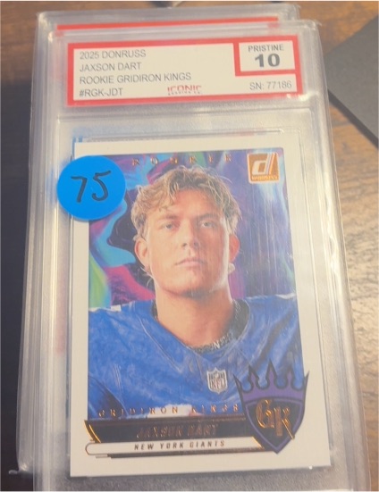 2025 Donruss Rookie Gridiron Kings #RGK-JDT Jaxson Dart — front