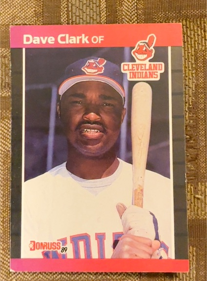 1989 Donruss #585 Dave Clark — front