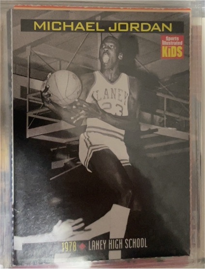 1999 Sports Illustrated Kids #776 Michael Jordan Laney High School — front