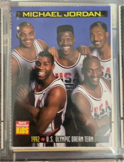 1999 Sports Illustrated for Kids #780 Michael Jordan USA Olympic Dream Team — front