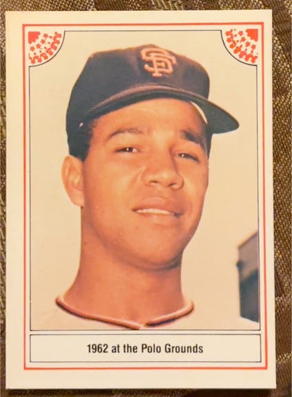 1983 ASA #3 Juan Marichal 1962 at the Polo Grounds — front