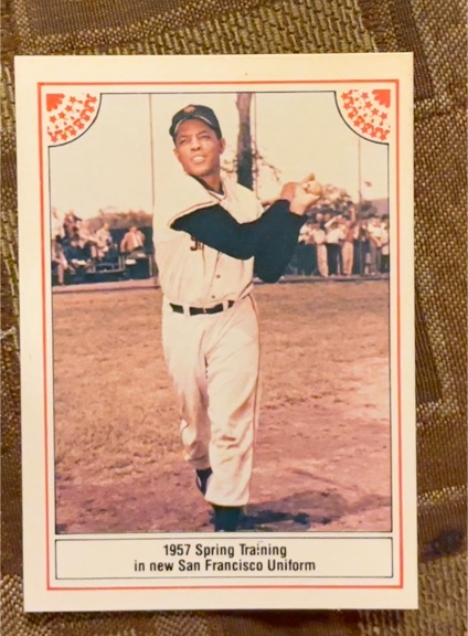 1983 ASA The Willie Mays Story #7 Willie Mays — front