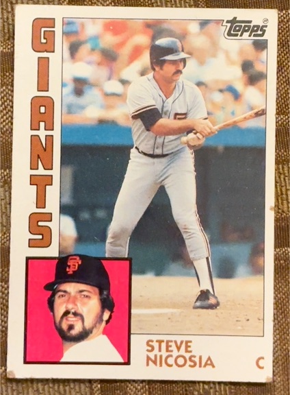 1984 Topps #98 Steve Nicosia — front
