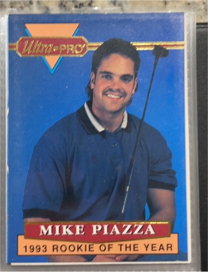 1994 Ultra Pro #3 Mike Piazza — front