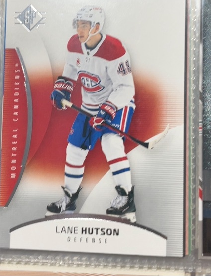2025-26 Upper Deck SP #13 Lane Hutson — front