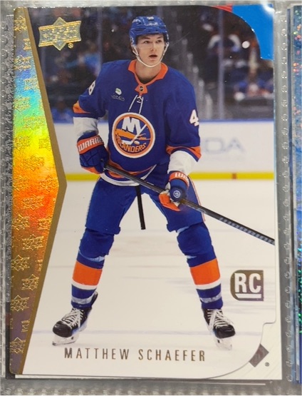 2024-25 Upper Deck Hockey Series 1 Rookie Die Cut #RDT-13 Matthew Schaefer — front