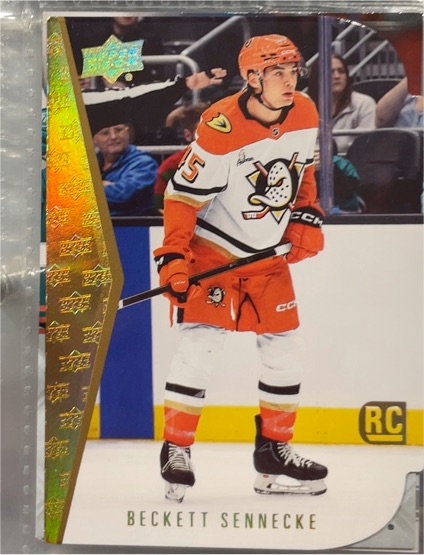 2025-26 Upper Deck Series 2 #RTD-17 Beckett Sennecke — front