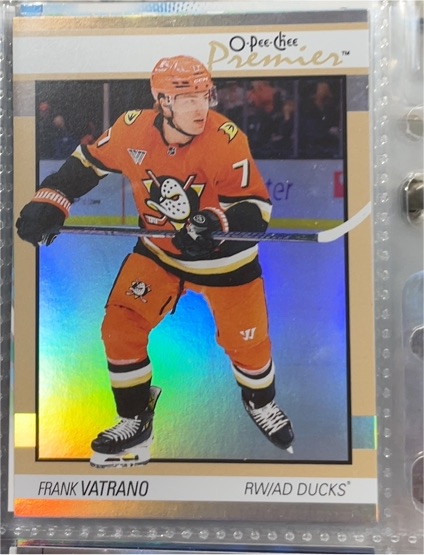 2025-26 O-Pee-Chee #P-43 Frank Vatrano — front
