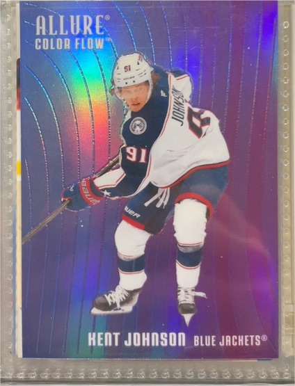 2025-26 Upper Deck Allure Color Flow #CF-23 Kent Johnson — front