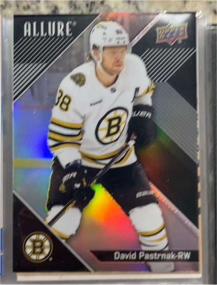 2024-25 Upper Deck Allure #88 David Pastrnak — front
