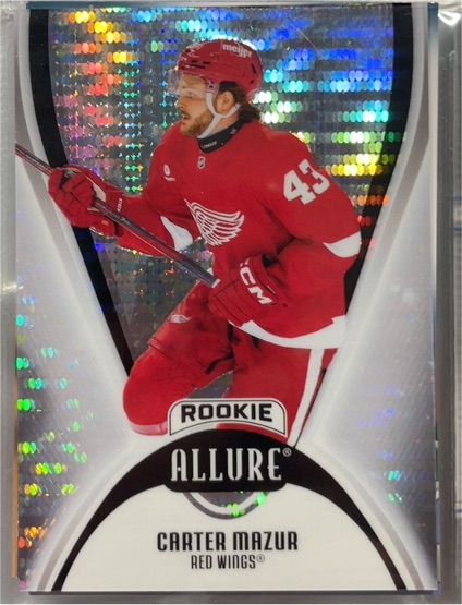 2025-26 Upper Deck Allure #103 Carter Mazur — front
