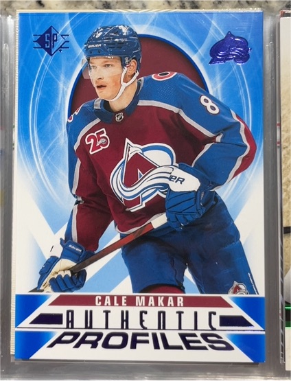 2020-21 Upper Deck SP Authentic Profiles #AP-8 Cale Makar — front