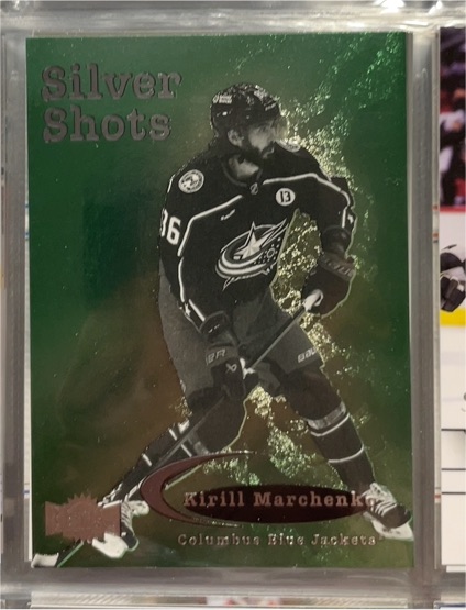 2024-25 Skybox Metal Universe #SS-8 Kirill Marchenko Silver Shots — front