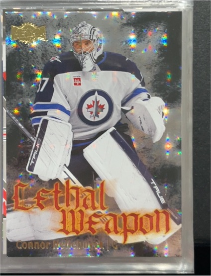 2025-26 Skybox Metal Universe #LW-3 Connor Hellebuyck — front