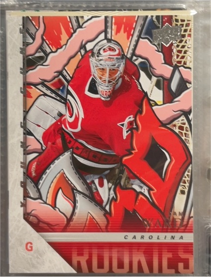 2024-25 Upper Deck Series 1 Young Guns Renewed #YGR-12 Cam Ward — front