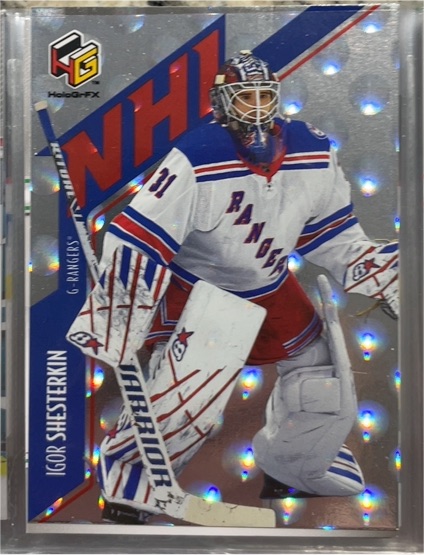 2021-22 Upper Deck Extended Series HoloGrFX NHL #NHL-14 Igor Shesterkin — front