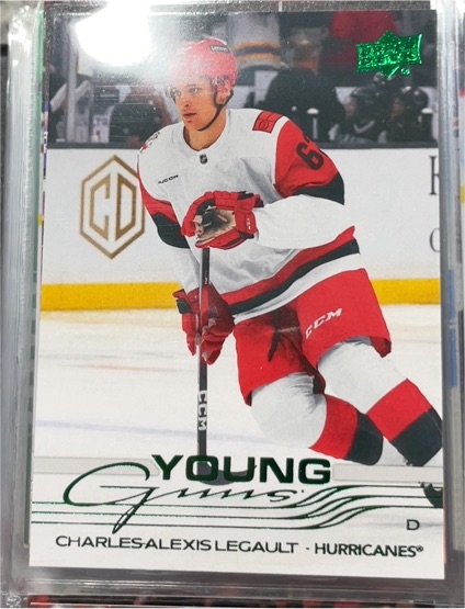 2025-26 Upper Deck Series 2 #454 Charles-Alexis Legault — front