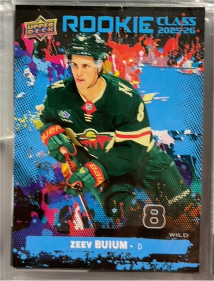 2025-26 Upper Deck Series 2 #RC-24 Zeev Buium — front