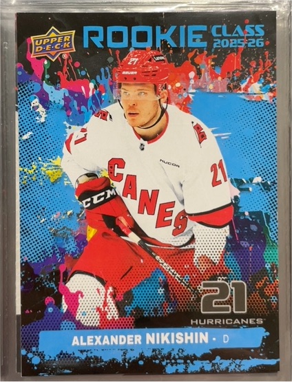 2025-26 Upper Deck Series 2 Rookie Class #RC-18 Alexander Nikishin — front