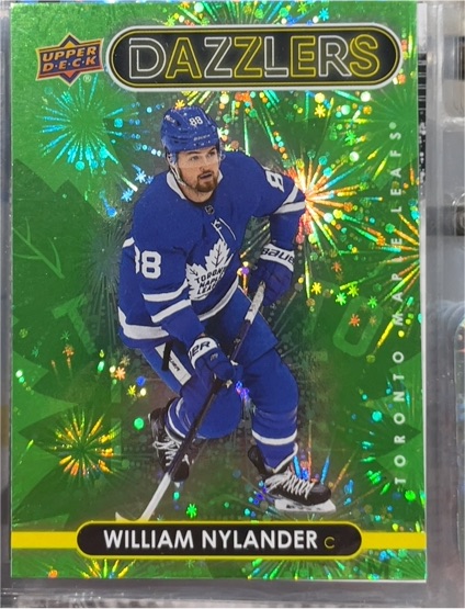 2021-22 Upper Deck Extended Series Dazzlers #DZ-141 William Nylander — front