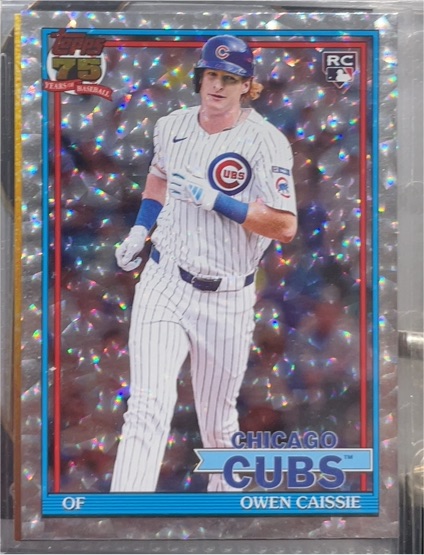 2026 Topps Series 1 #T91-10 Owen Caissie — front