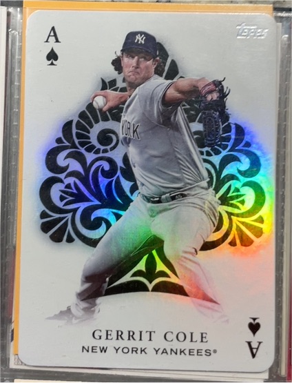 2023 Topps Series 1 All Aces #AA-9 Gerrit Cole — front