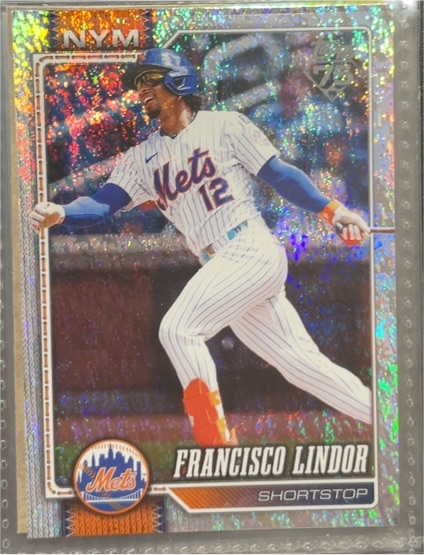 2026 Topps Series 1 #123 Francisco Lindor — front