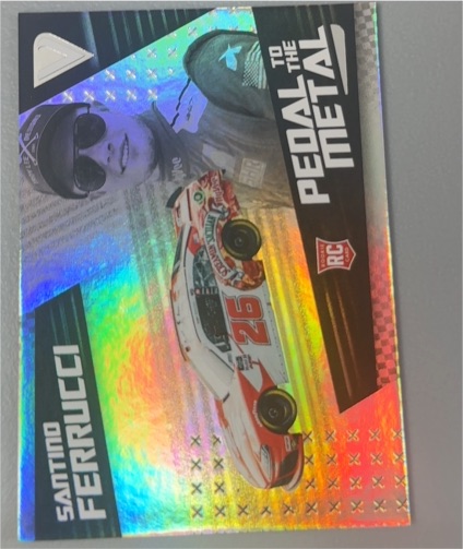 2022 Panini Chronicles Pedal to the Metal #14 Santino Ferrucci — front