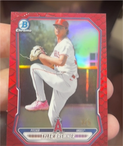 2026 Bowman Chrome #BCP-9 Tyler Bremner — front