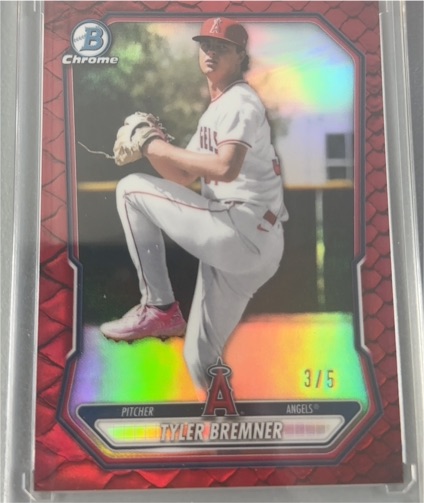 2026 Bowman Chrome #BCP-9 Tyler Bremner — front
