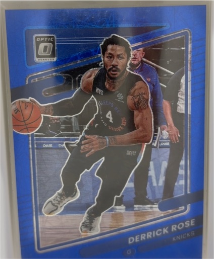 2021-22 Panini Donruss Optic #127 Derrick Rose — front