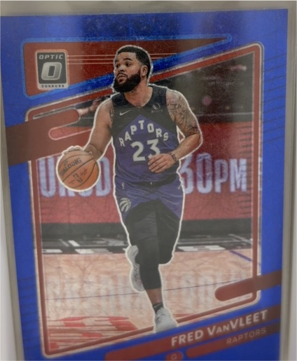 2021-22 Panini Donruss Optic #1 Fred VanVleet — front