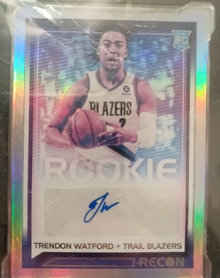 2021-22 Panini Recon Rookie Recon Signatures #RRS-TWF Trendon Watford — front