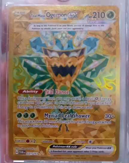 2024 Pokémon Twilight Masquerade #221 Teal Mask Ogerpon ex — front