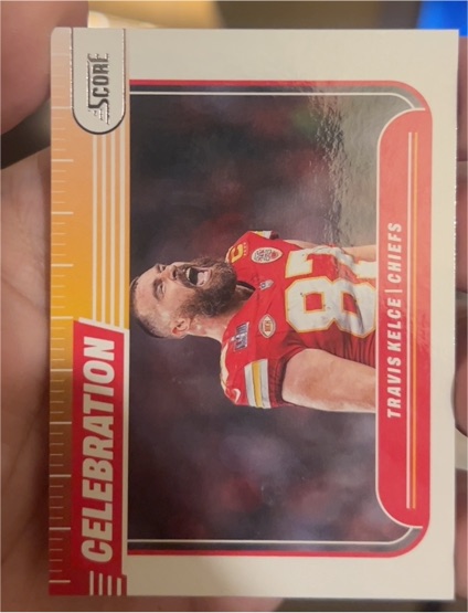2024 Panini Score Celebration #C-TKE Travis Kelce — front
