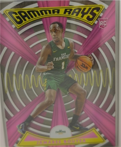 2022 Panini Chronicles Draft Picks Gamma Rays #ZG-JBO Jamaree Bouyea — front