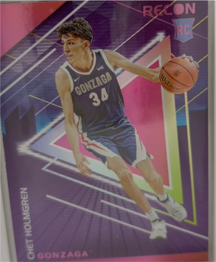 2022 Panini Chronicles Draft Picks Recon #1 Chet Holmgren — front