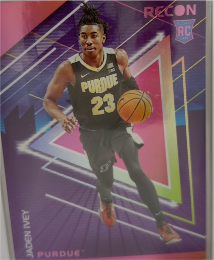 2022 Panini Chronicles Draft Picks Recon #12 Jaden Ivey — front