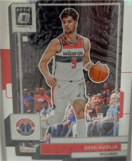 2022-23 Donruss Optic #141 Deni Avdija — front