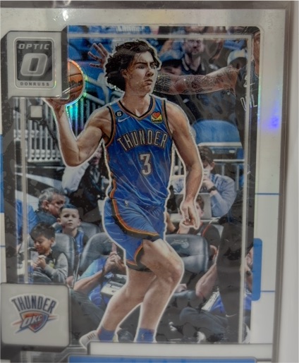 2022-23 Panini Donruss Optic #43 Josh Giddey — front