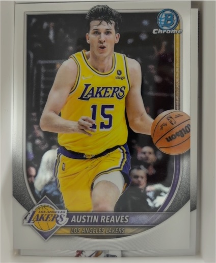 2025-26 Bowman Chrome #BCV-193 Austin Reaves — front