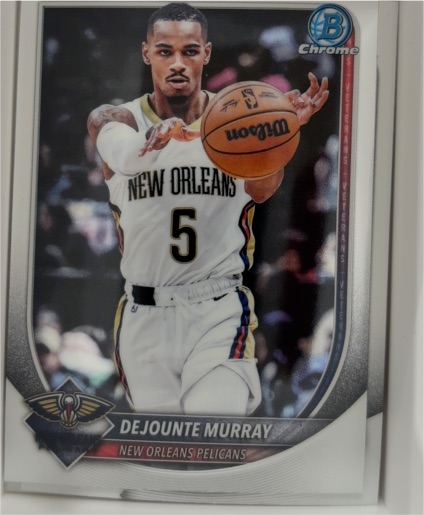 2025 Bowman Chrome #BCV-142 Dejounte Murray — front